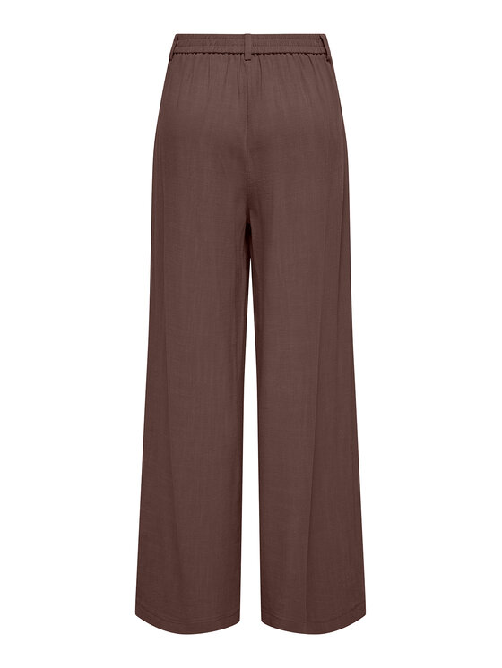 ONLY ONLY Stoffhose Lemmia 15370398 Braun Regular Fit