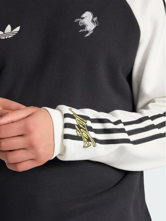 adidas adidas Bluza Juventus FC Originals Crew Czarny Regular Fit