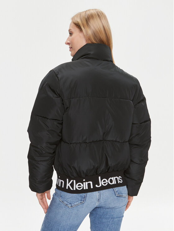 Calvin Klein Jeans Calvin Klein Jeans Μπουφάν χειμωνιάτικο J20J222334 Μαύρο Relaxed Fit