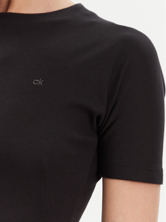 Calvin Klein Calvin Klein Sukienka codzienna K20K208299 Czarny Slim Fit