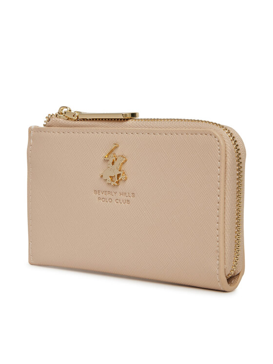 Beverly Hills Polo Club Beverly Hills Polo Club Γυναικείο Πορτοφόλι BHPC-W1-001-SS25 Μπεζ
