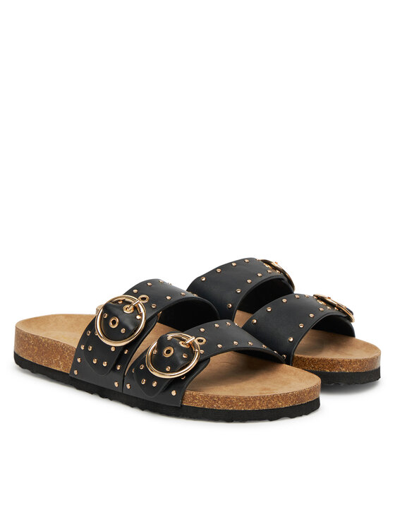 ONLY Shoes ONLY Shoes Şlapi Onlmaxi-15 Pu Studs Buckle 15341190 Negru