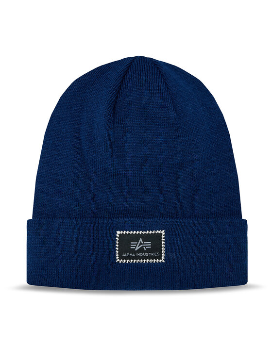 alpha industries bonnet x-fit beanie 168905 bleu