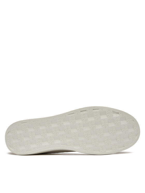 Calvin Klein Jeans Calvin Klein Jeans Laisvalaikio batai Classic Cupsole Low Mix Mtl YM0YM01033 Balta