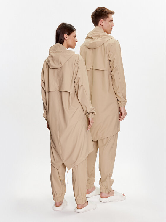 Rains Rains Dežna jakna 18140 Bež Casual Fit