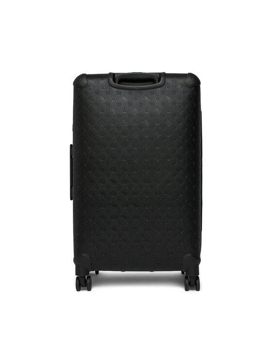 Guess Guess Liels koferis Wilder Travel TWDP74 52988 Melns