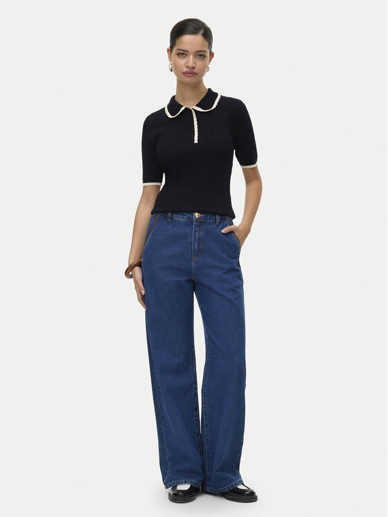 Vero Moda Vero Moda Светр Manon 10336939 Чорний Slim Fit