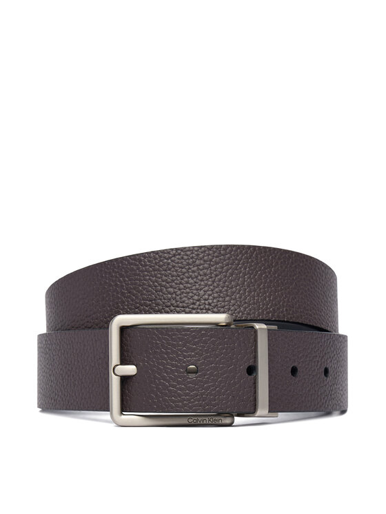 Calvin Klein Calvin Klein Ζώνη Warmth Buckle 35Mm Adj/Rev LV04D7064G Μαύρο