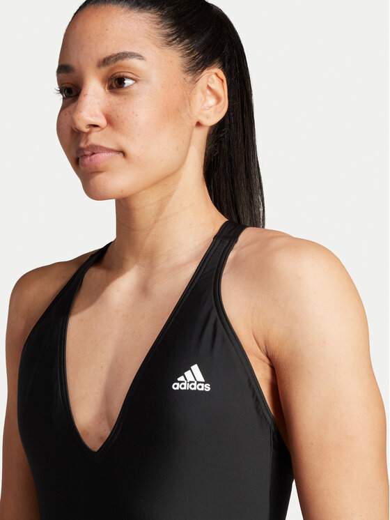 adidas adidas Jednodílné plavky 3-Stripes IB7705 Černá