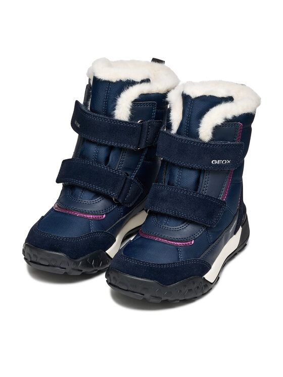 Geox Geox Schneeschuhe J Trekkyup Girl B Abx J46M7E 08V22 C4269 M Dunkelblau