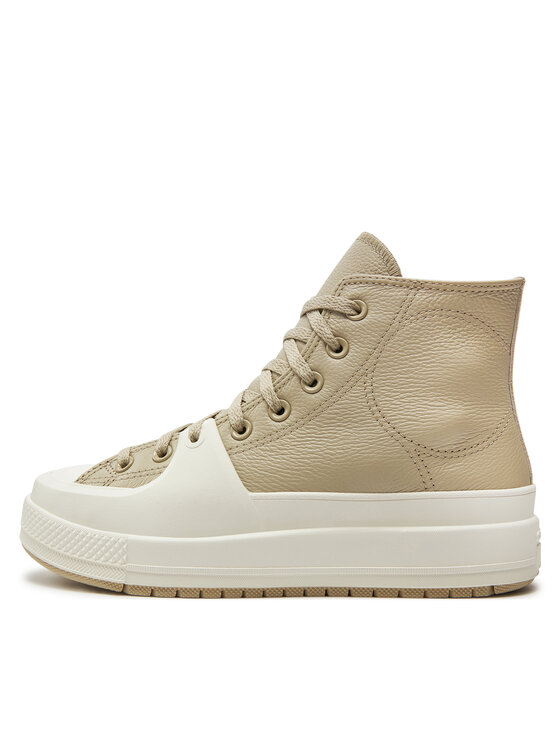 Converse Converse Кецове Chuck Taylor All Star Construct Leather A06595C Бежов