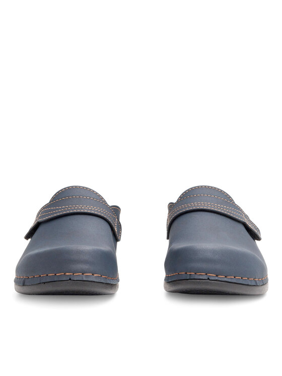 Inblu Inblu Klapki 06D7RY02 Granatowy