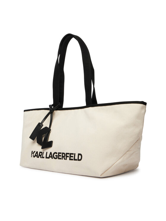 KARL LAGERFELD KARL LAGERFELD Kabelka B2W50017 Svetlo béžová