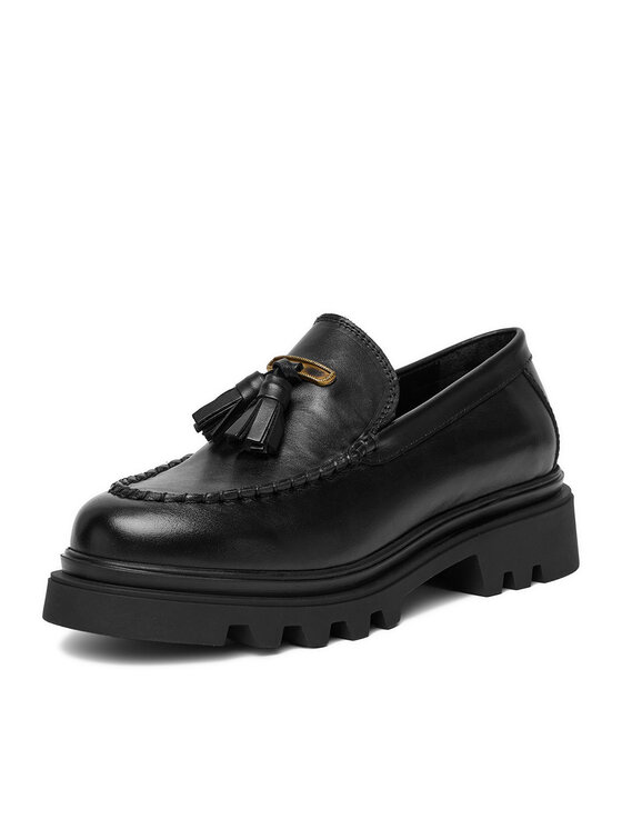Badura Badura Loafersy EO-AUBRE-01 Černá