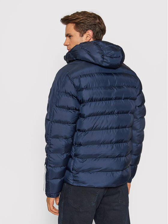adidas Daunenjacke Itavic 3 Stripes GT1686 Dunkelblau Regular Fit Modivo