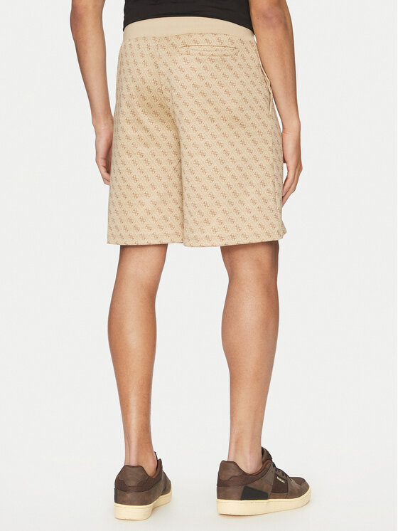 Guess Guess Спортивні шорти Z4YD03 FL04Q Бежевий Regular Fit