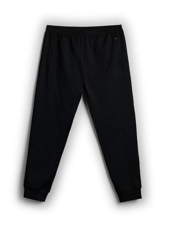 4F 4F Spodnie dresowe BASIC+ Czarny Regular Fit