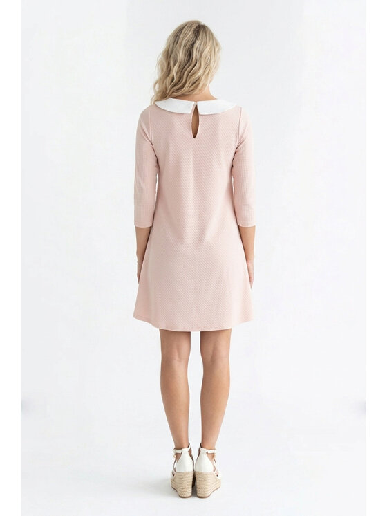 FIGL FIGL Φόρεμα καθημερινό M1340 Ροζ Loose Fit