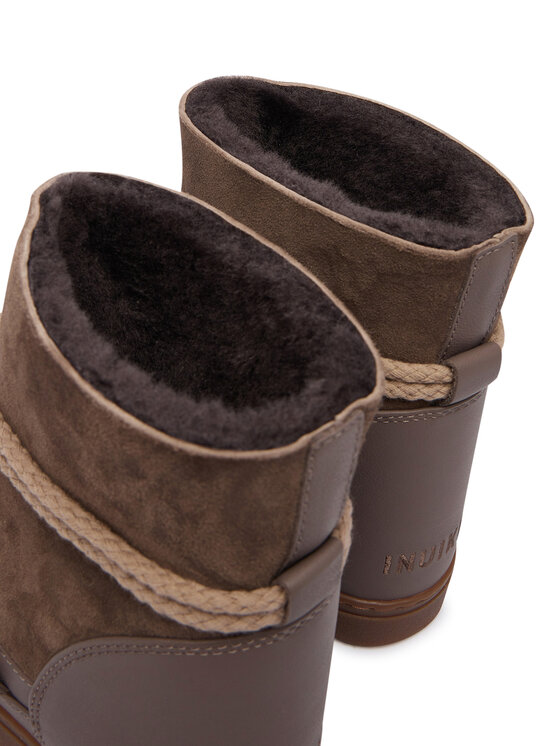Inuikii Inuikii Апрески Classic Wedge 1001.004.0042 Кафяв