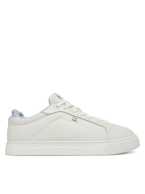 Tommy Hilfiger Damskie Sneakersy, rozmiar 38, Białe, Sporty Sneaker FW0FW08899