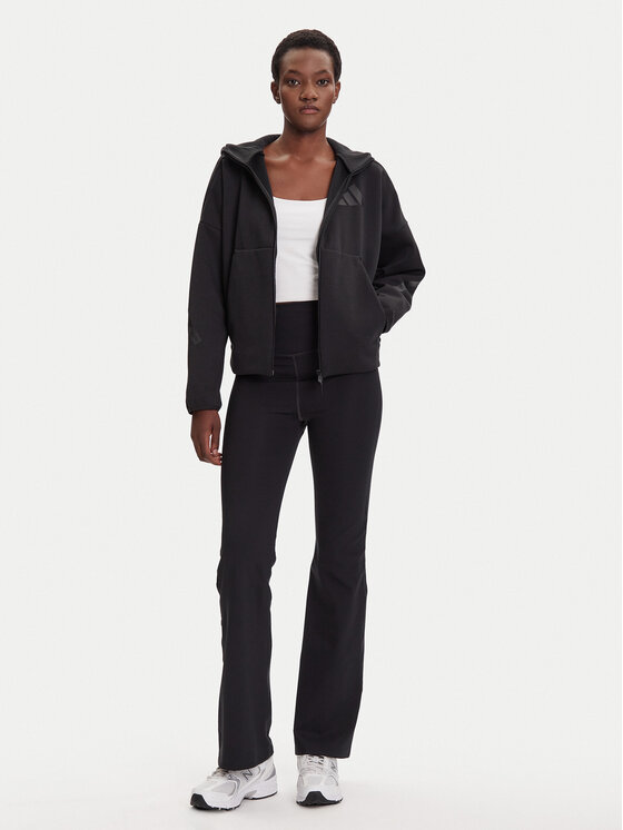 adidas adidas Mikina Z.N.E. JE7848 Černá Loose Fit