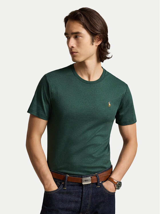 Polo Ralph Lauren Polo Ralph Lauren Тишърт 710740727510 Зелен Regular Fit