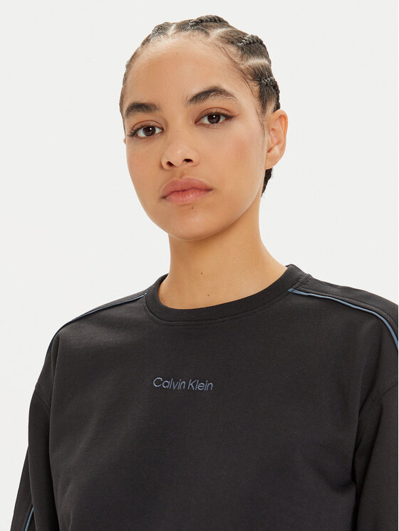 Calvin Klein Underwear Calvin Klein Underwear Bluză 000QS7264E Negru Regular Fit