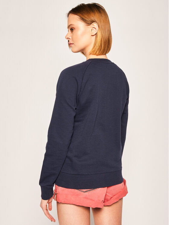 Lee Lee Felpa Crew L53KBRNM 112112380 Blu scuro Regular Fit