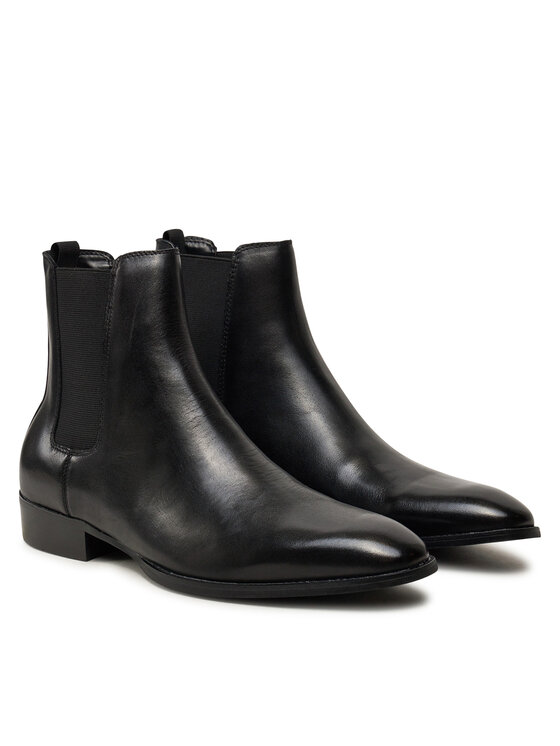 Aldo Aldo Боти тип челси Bert 13813687 Черен
