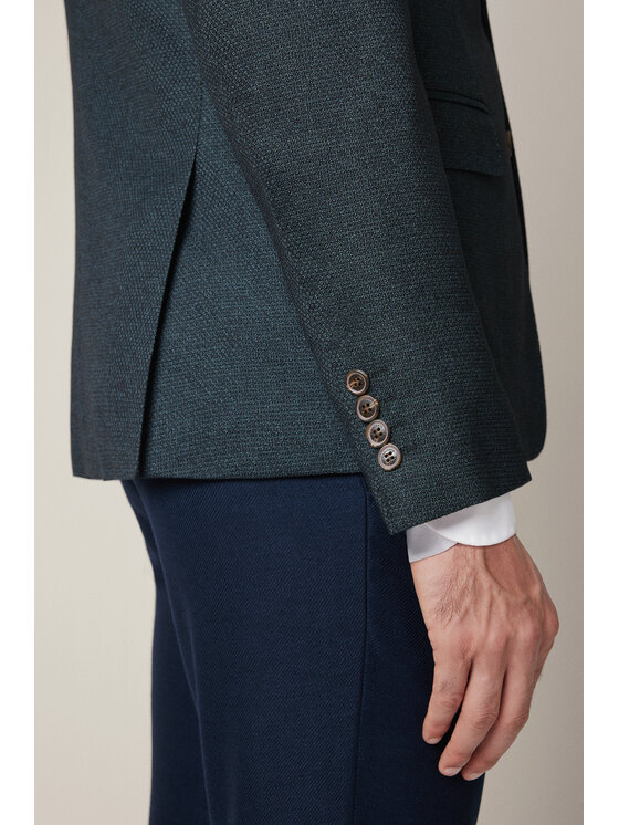 Lancerto Lancerto Marynarka Lovere MA131225000003 Zielony Slim Fit