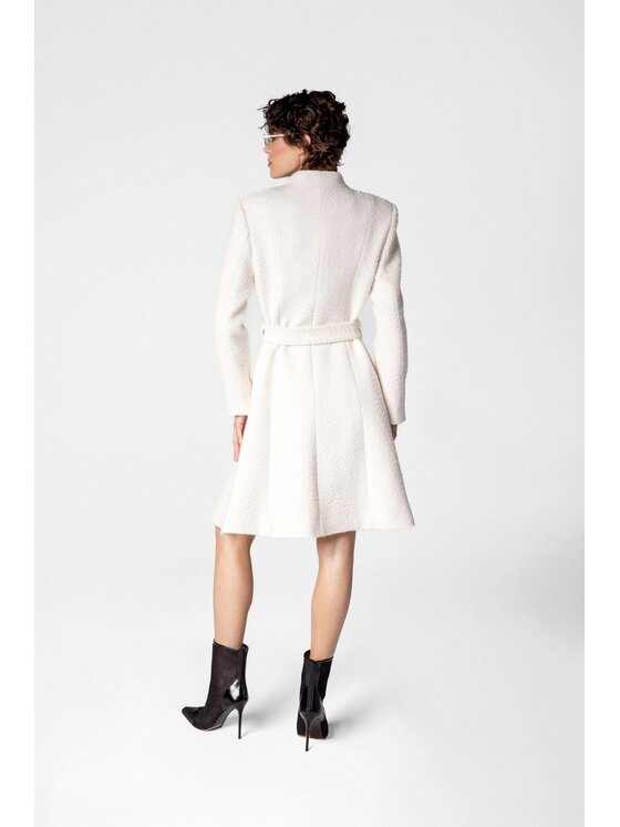 LE POSSÉ LE POSSÉ Cappotto di transizione WBMC Bianco Regular Fit