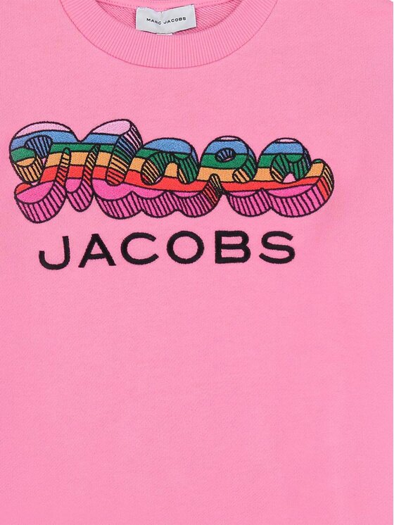 Marc Jacobs Marc Jacobs Bluza W15643 S Różowy Regular Fit
