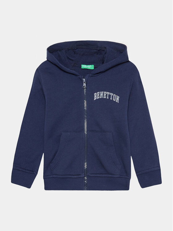 United Colors Of Benetton United Colors Of Benetton Pulóver 3J68G5023 Sötétkék Regular Fit