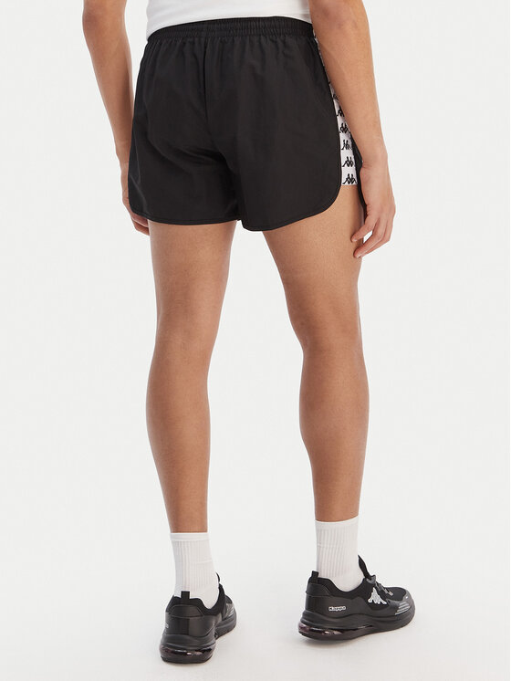 Kappa Kappa Pantaloni scurți pentru înot Banda Cali 304S6G0 Negru Regular Fit