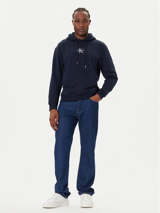 Calvin Klein Jeans Calvin Klein Jeans Džemperis LV04RD243G Tamsiai mėlyna Regular Fit