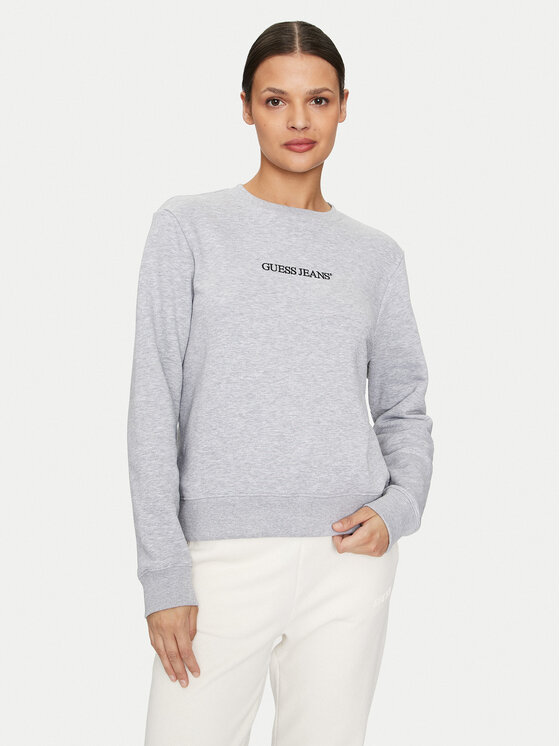 Guess Jeans Guess Jeans Sweatshirt W4YQ10 KC811 Grau Regular Fit