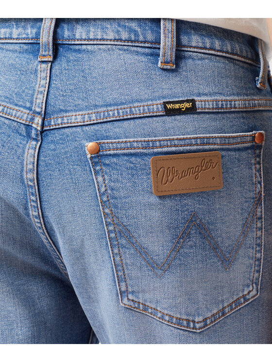 Wrangler Wrangler Jeansy 112350812 Niebieski Slim Fit
