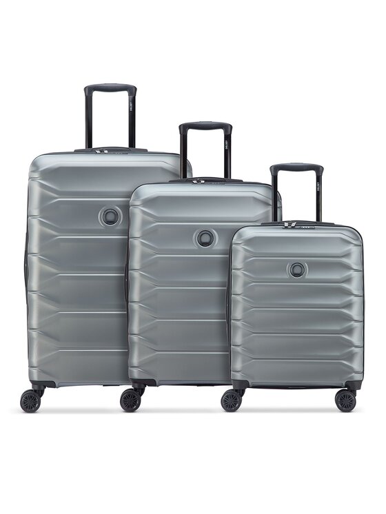 Delsey Paris Delsey Paris Komplet walizek 301416 Szary