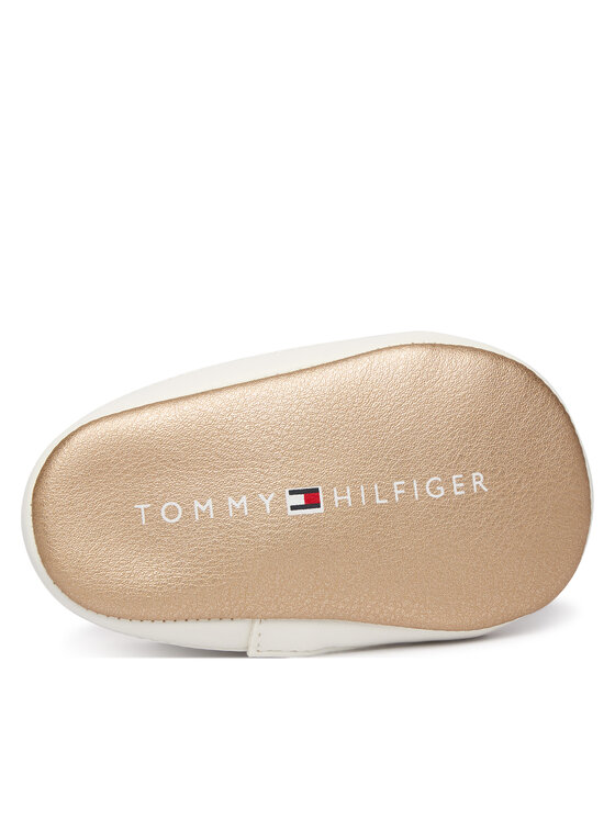 Tommy Hilfiger Tommy Hilfiger Sneakersy T0A9-34221-1582A708 Écru