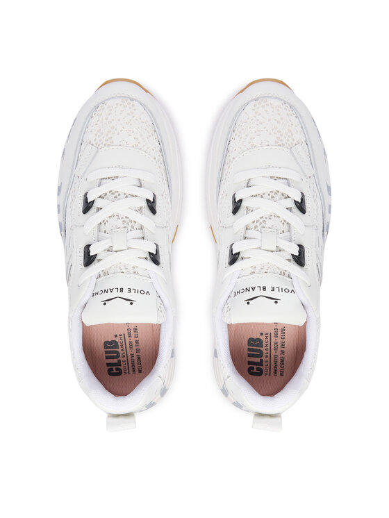 Voile Blanche Voile Blanche Sneakersy 2017475-36 Bílá