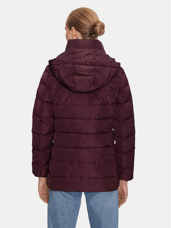 Tommy Hilfiger Tommy Hilfiger Pehelykabát WW0WW43600 Lila Regular Fit
