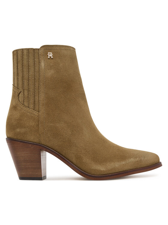 Tommy Hilfiger Tommy Hilfiger Ботильйони Western FW0FW08888 Коричневий