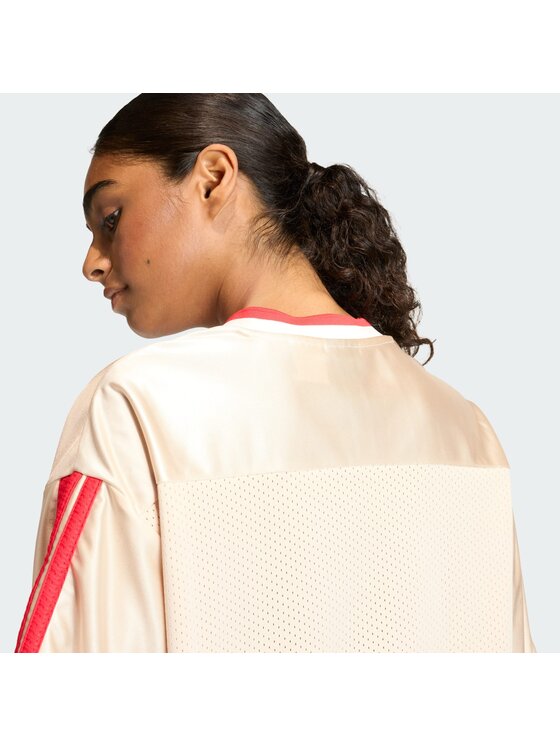 adidas adidas Marškinėliai Stadium JZ1073 Smėlio Loose Fit