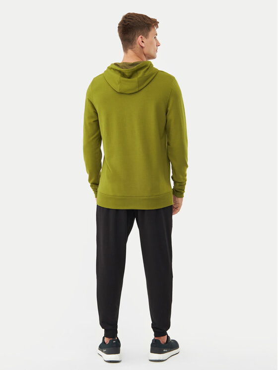 Viking Viking Pulóver Bamboo Panaka Hoodie Man 730/25/3888 Zöld Regular Fit