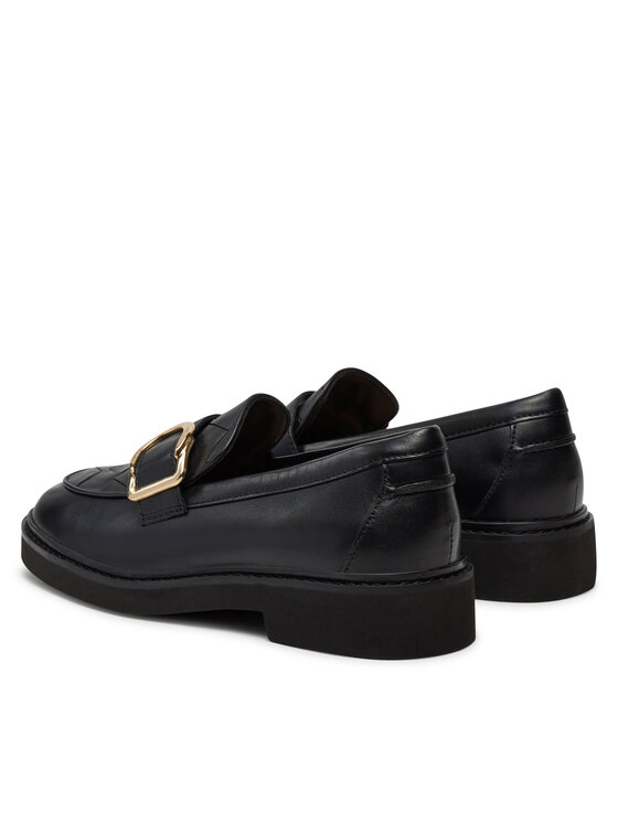 Clarks Clarks Slipper Splend Penny 26176778 Schwarz
