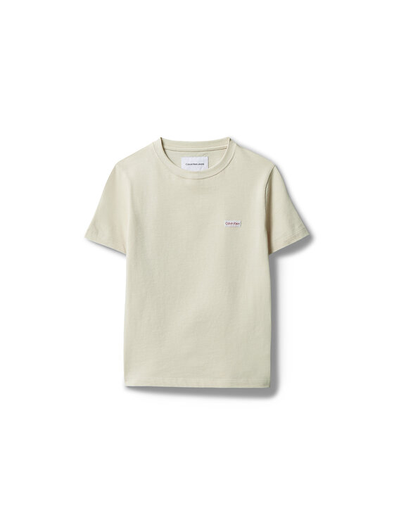 Calvin Klein Jeans Calvin Klein Jeans T-Shirt LVCKSJA08B Beżowy Regular Fit