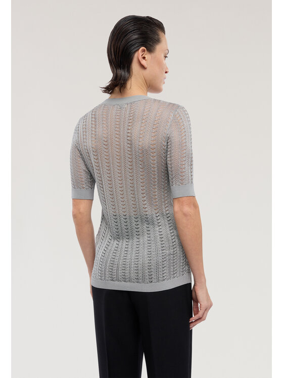 Trussardi Trussardi Maglione M7966001216N003 Grigio Regular Fit