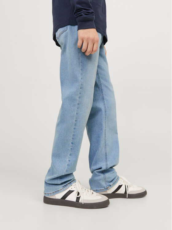 Jack&Jones Junior Jack&Jones Junior Jeans hlače Glenn 12249054 Modra Slim Fit
