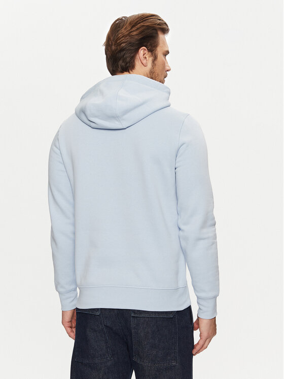 Tommy Hilfiger Tommy Hilfiger Bluză Logo MW0MW11599 Albastru celest Regular Fit