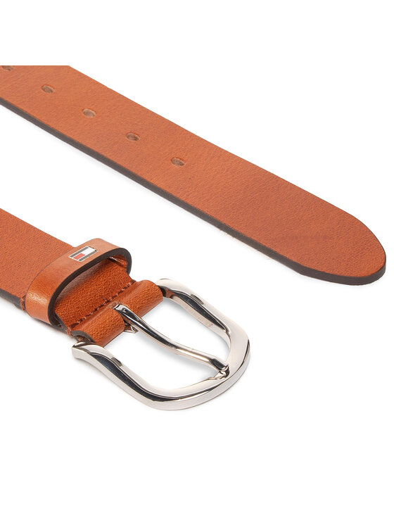 Tommy Hilfiger Tommy Hilfiger Ženski pas New Danny Belt WW0WW11590 Rjava
